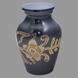 Brass cremation urns - Gloss 2.5 T8600K design