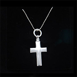 Cremation keepsake jewellery - cross 1