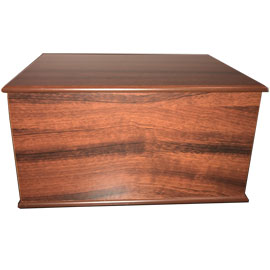 Timber cremation urns design number 2